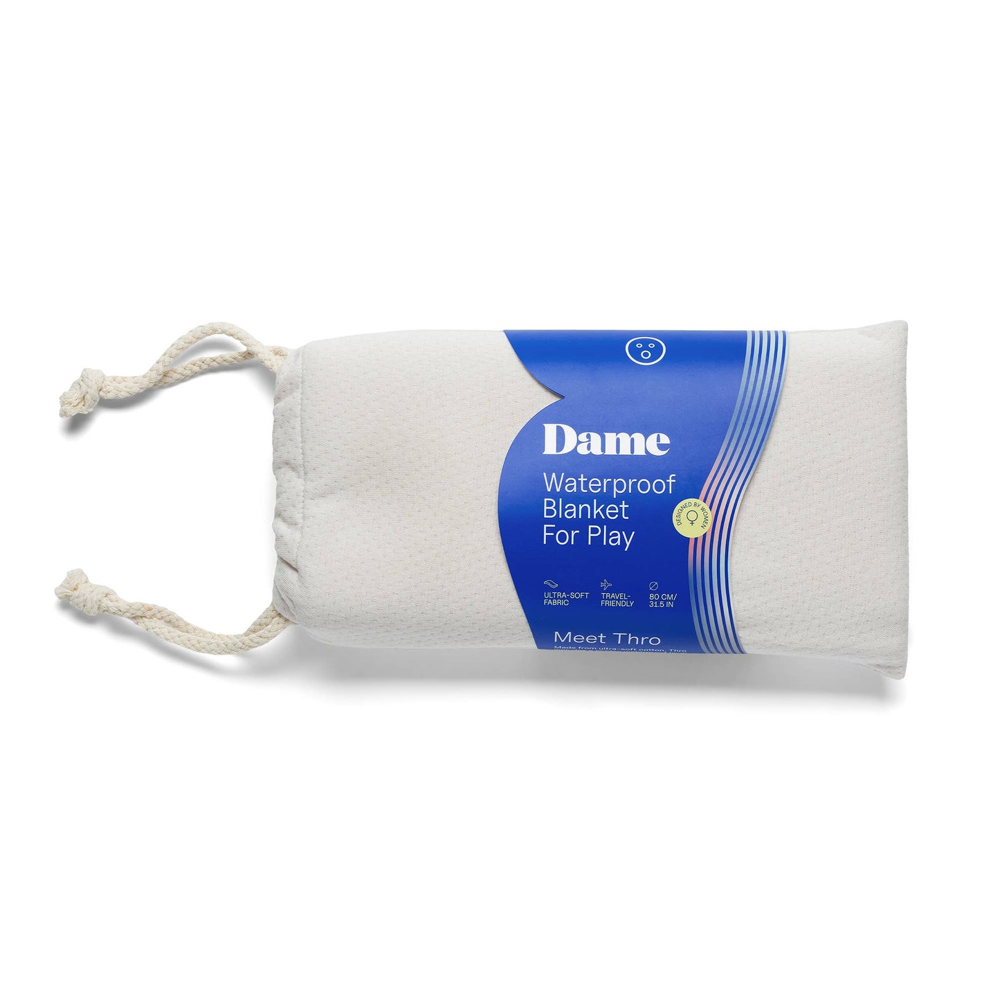 Thro Waterproof Play Blanket – Oat (Travel + Protection)