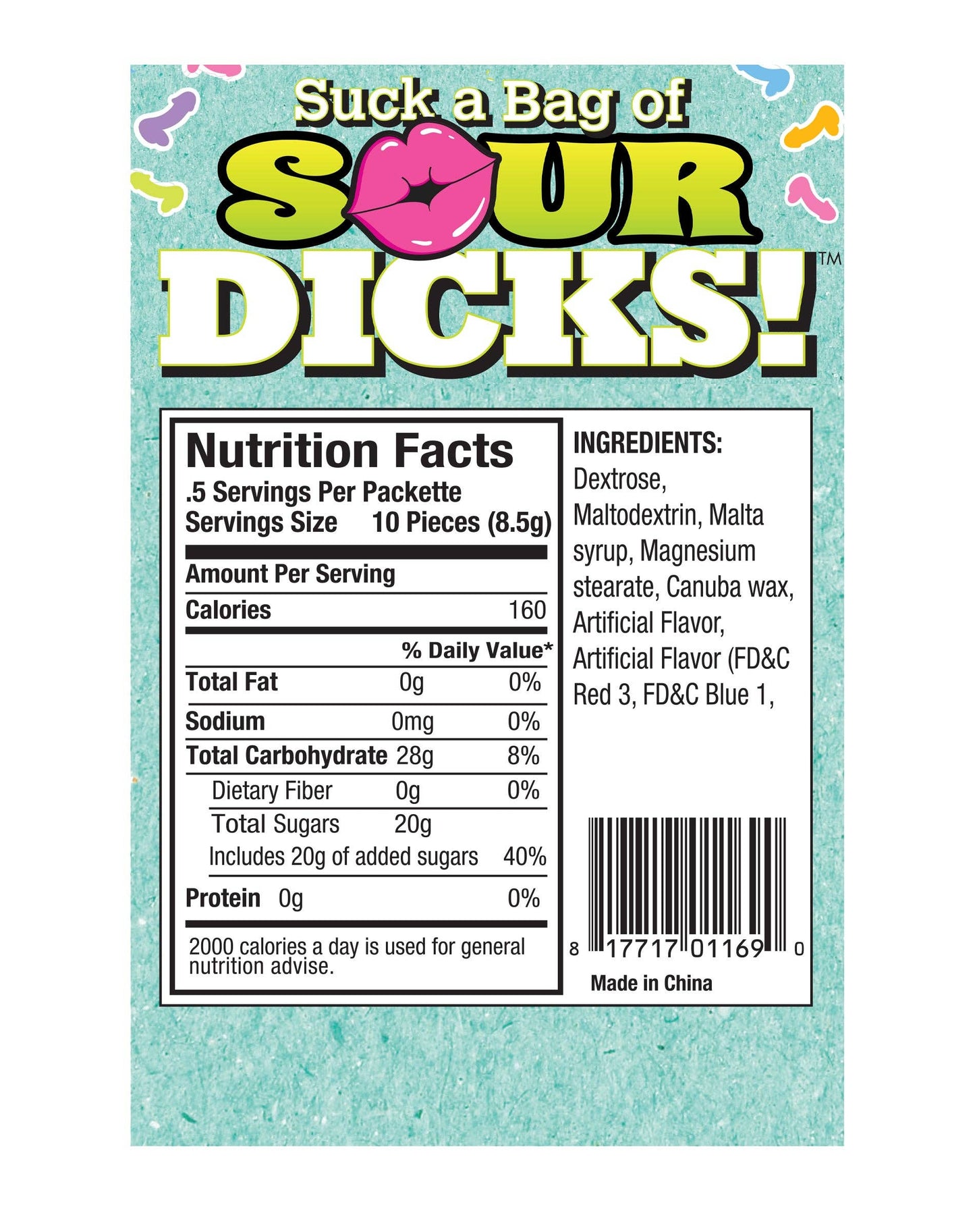 Suck a Bag of Sour Dicks - Bag of 25