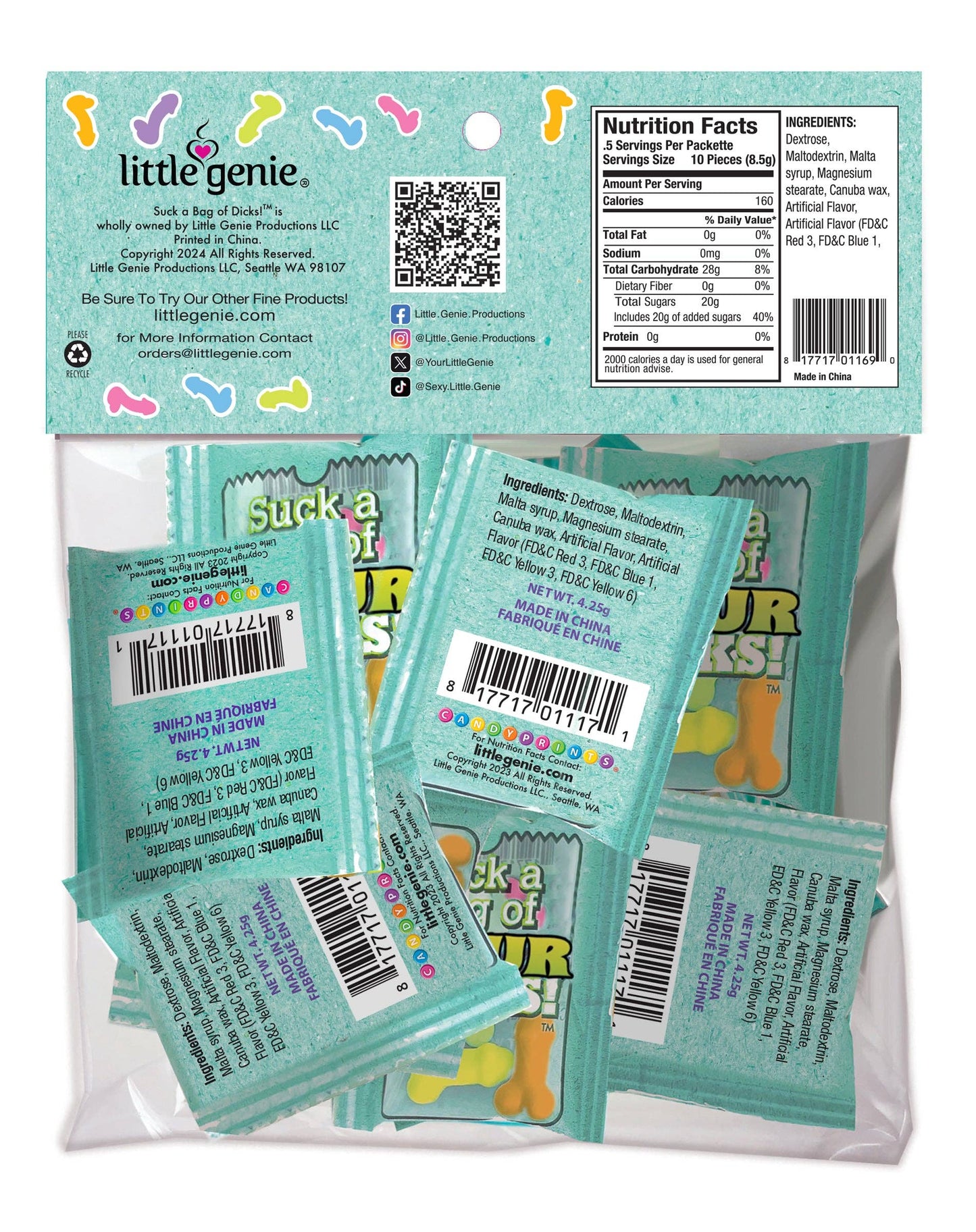 Suck a Bag of Sour Dicks - Bag of 25
